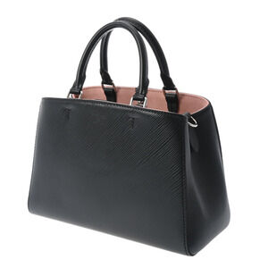 Louis Vuitton Epi Noir Black Shoulder Tote Handbag Bag Leather Marelle